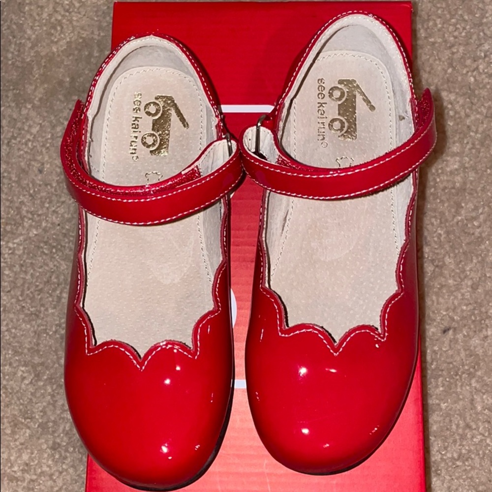 Red Girl’s Patent Leather Shoes